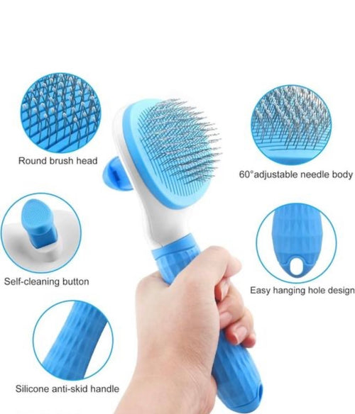 All-in-One Professional Pet Grooming & Bathing Set (Pink)